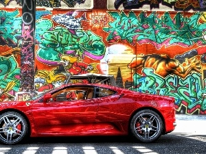 Graffiti, Ferrari