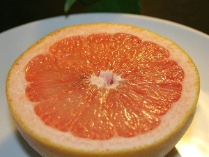 grapefruit, half