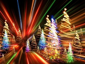 graphics, Bursts, color, 3D, Christmas