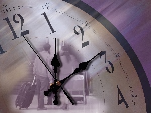 Characters, graphics, Clock