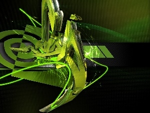 logo, graphics, Nvidia