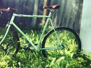 grass, Bike