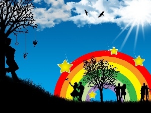 Great Rainbows, love, in Love, ##