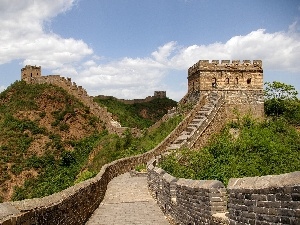 green, Chinese, large, wall