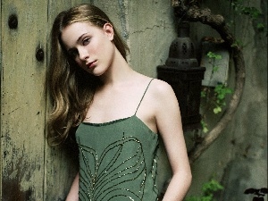 Green, Dress, Evan Rachel Wood