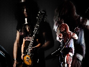 musician, Guns And Roses, Slash, guitarist, rock