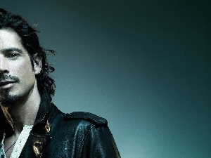 hair, a man, Chris Cornell, handsome