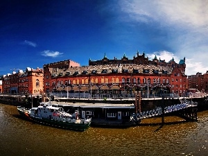 town, Hamburg, panorama