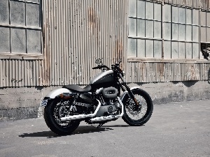 Harley Davidson XL1200N Nightster, shacks, Chopper