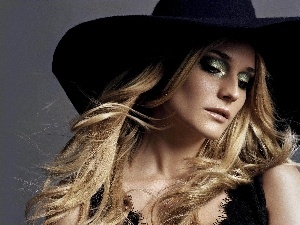 Hat, make-up, Diane Kruger