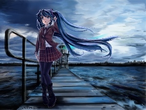 bridge, Hatsune Miku