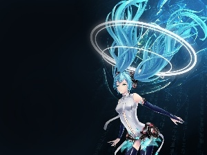 Hair, Hatsune Miku