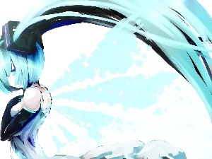 Hair, Hatsune Miku