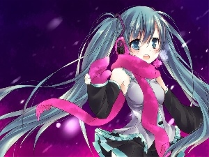 Scarf, Hatsune Miku