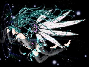 wings, Hatsune Miku