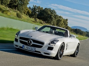 headlights, Mercedes-Benz SLS AMG