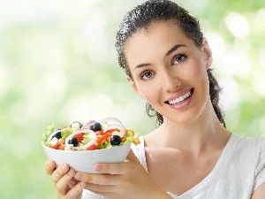 health, salad, Beauty, Women