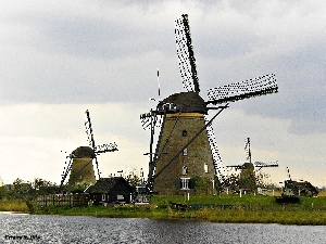 heirdom, Kinderdijk, Windmills, Unesco, Netherlands