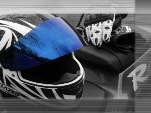 helmet, Nitro, motor-bike