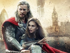 Chris Hemsworth, Natalie Portman, Thor, The Dark World