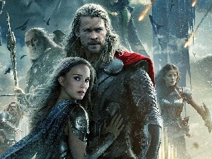 Chris Hemsworth, Natalie Portman, Thor, The Dark World