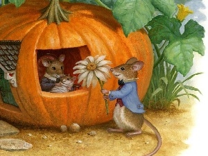 pumpkin, Home, mouse