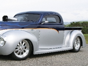 HotRod, Custom, antique, Ford