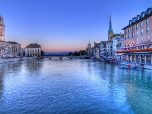 Town, Houses, Venice