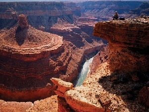 River, Human, canyon