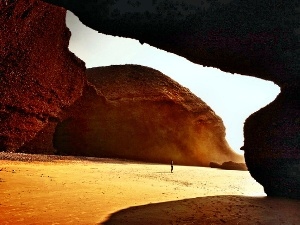 rocks, Human, Desert