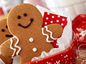 humans, gingerbread