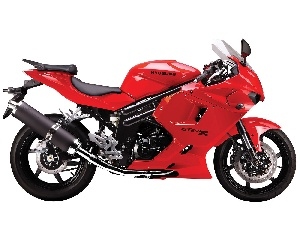 Hyosung GT650R EFI, deflectors, Red