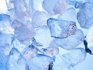 knuckle, ice, Blue