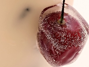 cherry, Icecream, fruit