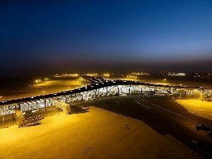 illuminated, air, pekin, Terminals, port