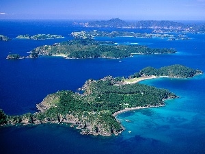 Islets, sea