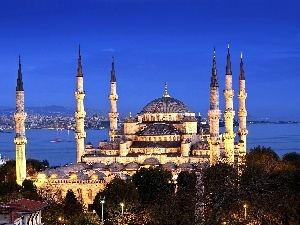 Turkey, Istanbul, Sultan Ahmed Mosque, The Blue Mosque