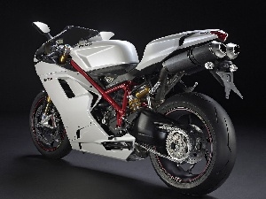 Italian, Ducati 1198s, White