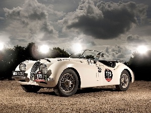 Jaguar XK 120, antique