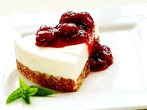 jam, cold, cheesecake, an