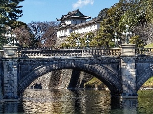 Japan, structures, River, bridge
