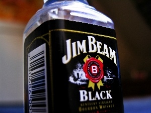 black, Jim Beam