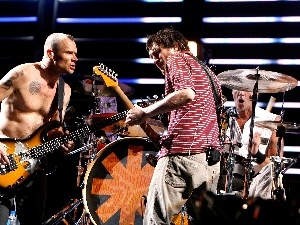 John Frusciante, Chad Smith, Flea