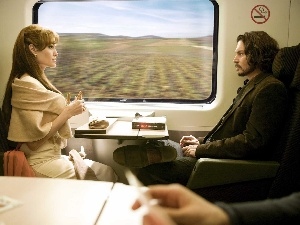 Johnny Depp, Angelina Jolie, movie, tourist