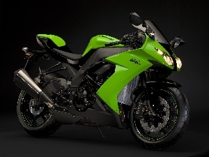 Kawasaki Ninja ZX-10R, green ones