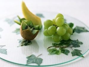 kiwi, Grapes