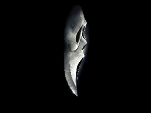 Mask, knife, Scream