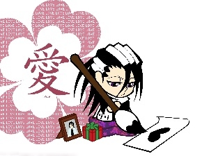 valentine, Kuchiki Byakuya