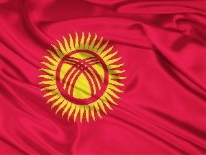 Kyrgyzstan, flag