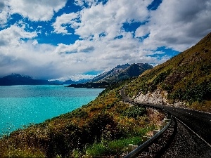 Way, Lake Wakatipu, Queenstown, Mountains, New Zeland